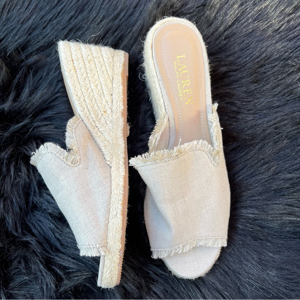 Lauren Ralph Lauren “Carlynda” Espadrille Sandals - Picture 5 of 16